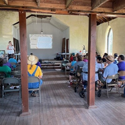 St. Joseph's Catholic Church and Cemetery Workshop, Geary Co.